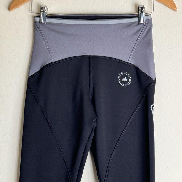 Adidas by Stella McCartney Truepace Cold.Rdy Tights Sz Small Black Athletic - Picture 5 of 16